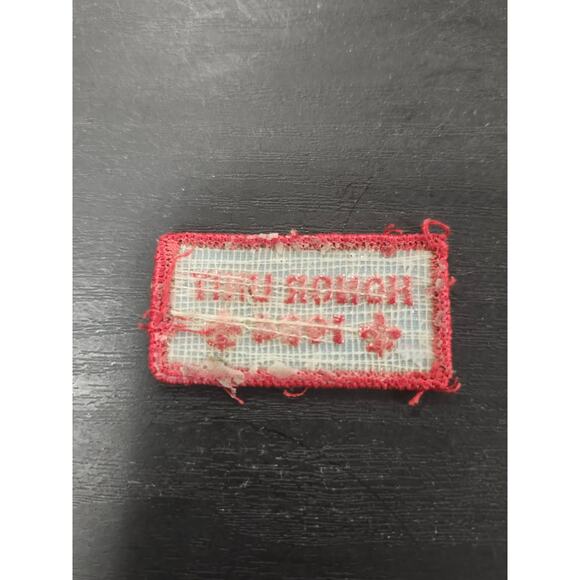 Vintage BSA Honor Unit Patches 1984 & 1985 Boy Scouts of America Award Set Retro - Picture 4 of 6